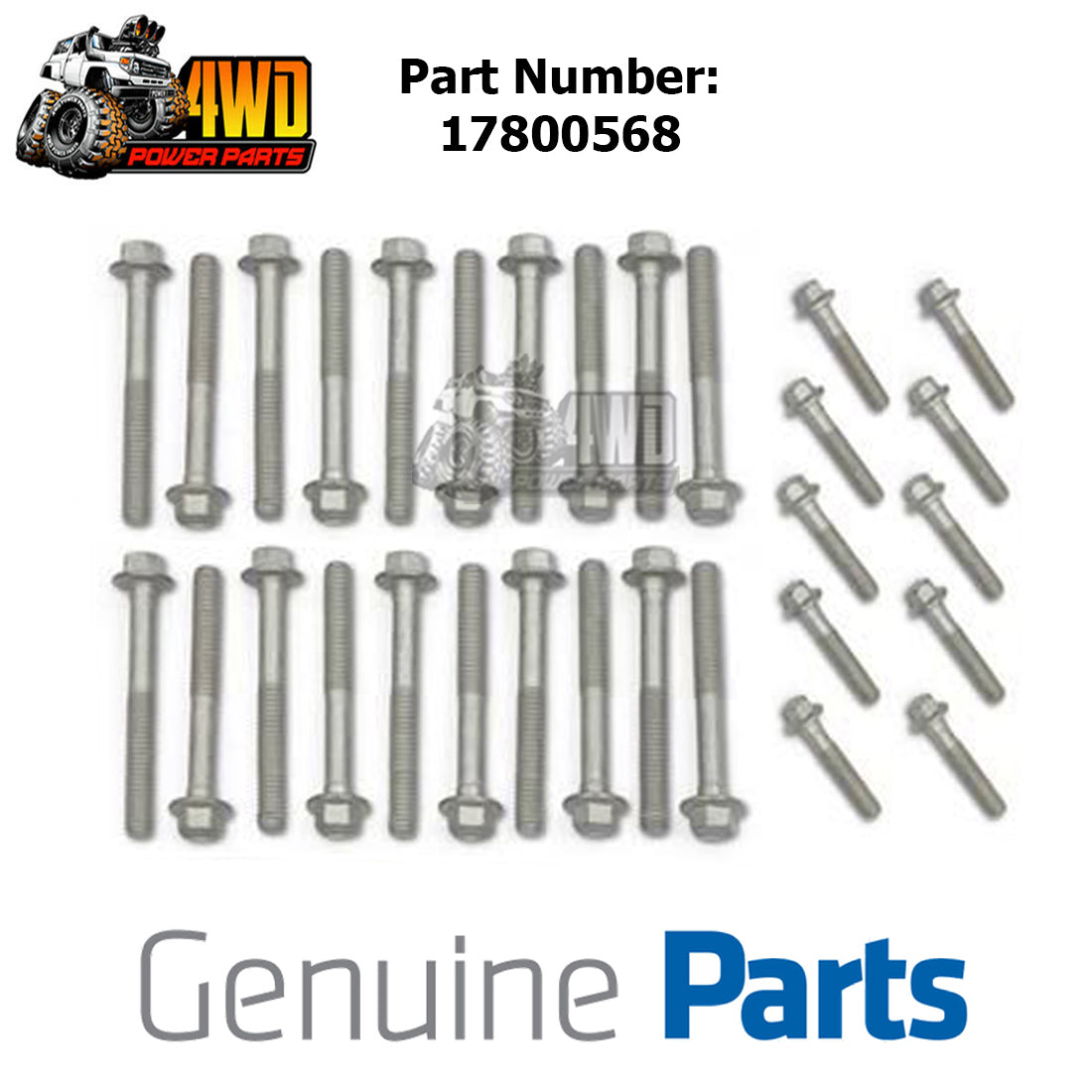 Genuine Holden LS1 LS2 LS3 L76 L98 Full Head Bolts Set GM 17800568 200
