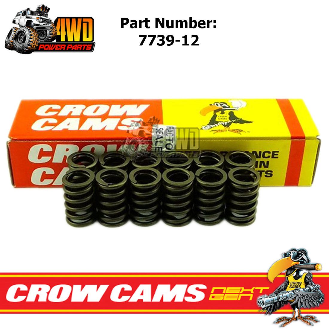 Crow Cams Valve Springs for Ford Falcon XR6 EA EB ED EF EL 6 Cylinder
