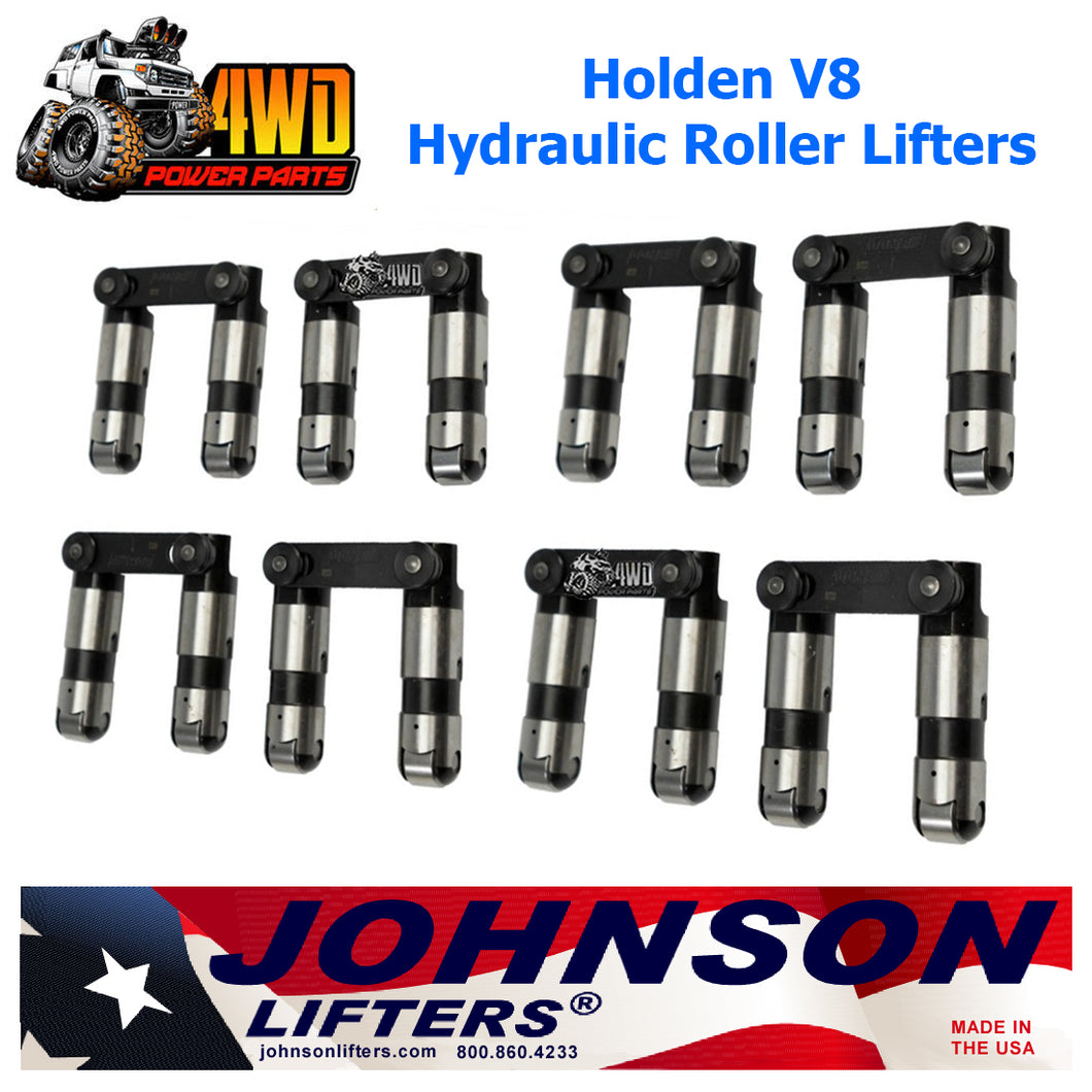 Johnson Holden 308 5.0L V8 Roller Tie Bar Hydraulic Lifters Set of 16 5208HR