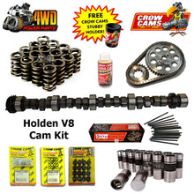 Load image into Gallery viewer, Crow Cams 5761 Aggressive / Lumpy Idle Camshaft Package for Holden V8 253 308 Red Blue Black