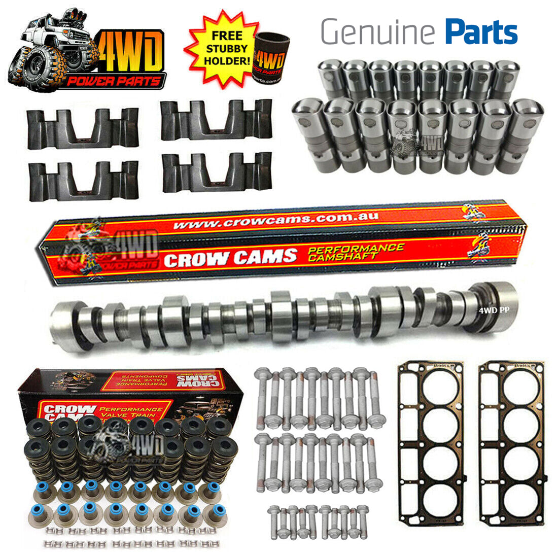 Ls1 Rocker Lifters Crow Cams 871249 LS1 Cam + Spring Kit + LS7 Lifters & Buckets + Gasket ...