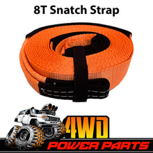 Load image into Gallery viewer, 6 Piece Winch Recovery Kit Snatch Strap Hitch Receiver Bow Shackles Gloves 4WD