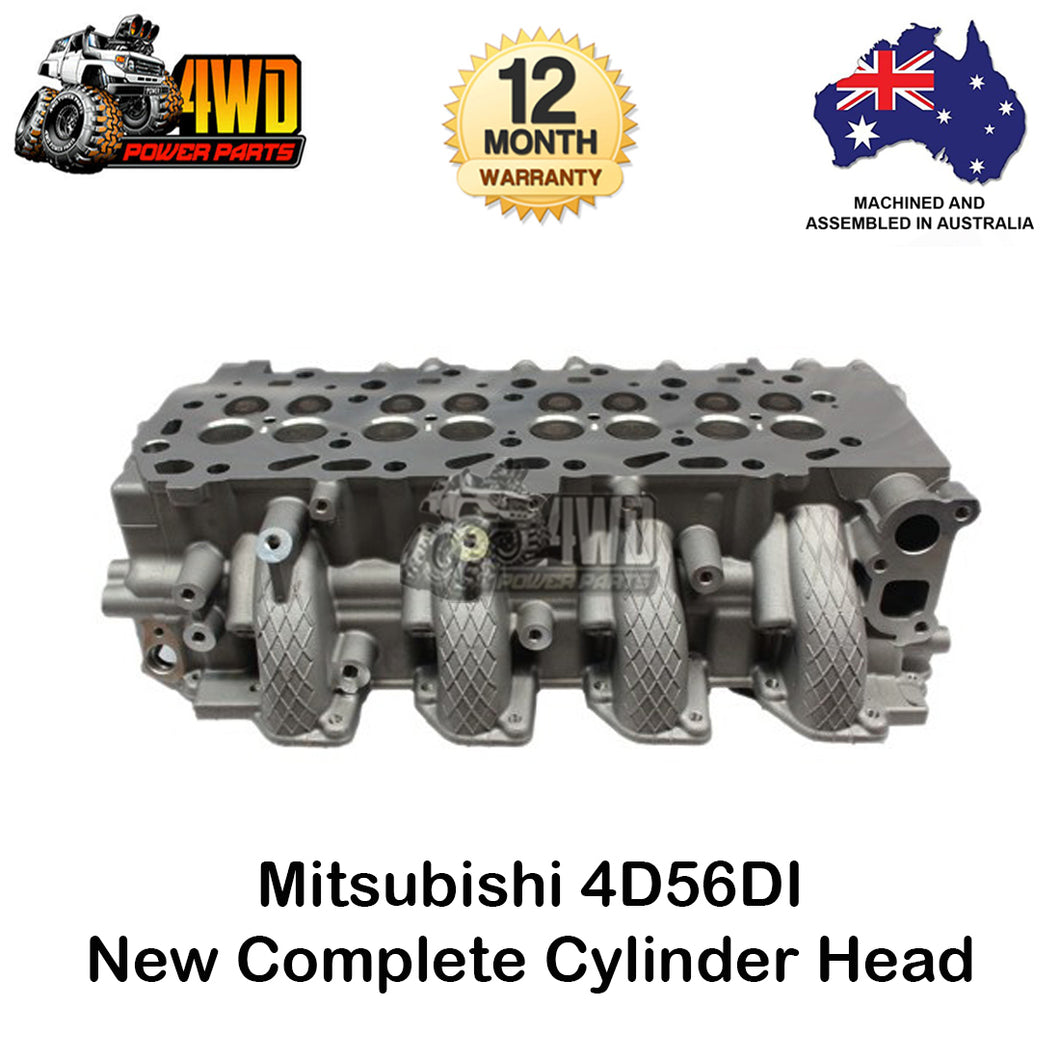 Mitsubishi Triton Challenger 4D56DI New Complete Cylinder Head 4 Cyl 16v