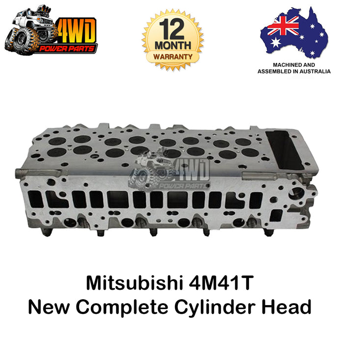 Mitsubishi 4M41T 4 Cyl 16v DOHC Complete Cylinder Head