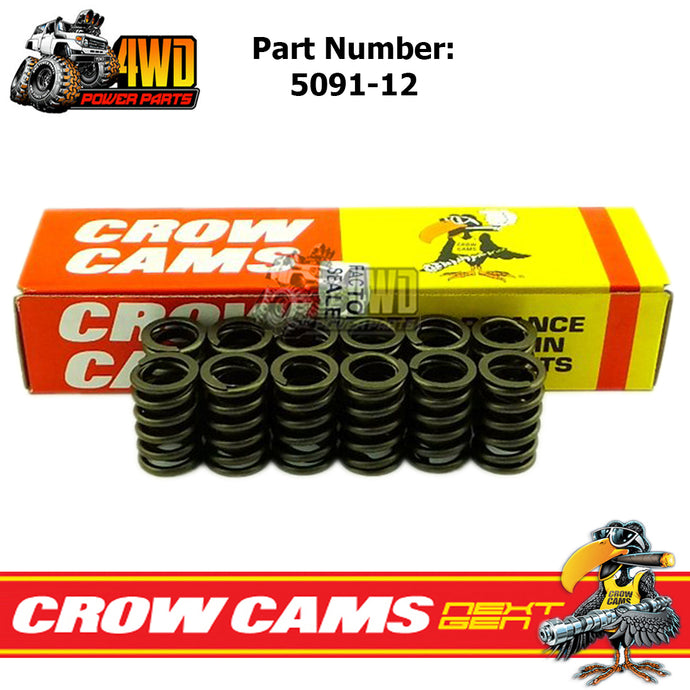 Crow Cams Heavy Duty Performance Valve Springs for Chrysler Slant 6 Cyl 225 5091-12