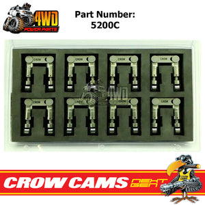 Crow Cams Solid Roller Tie Bar Lifters Suits Chev Small Block V8 Set of 16 5200C