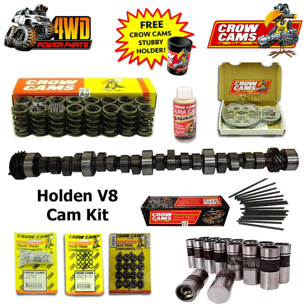 Crow Cams 5761 Camshaft Package Lumpy Idle for Holden V8 253 308 Red Blue Black