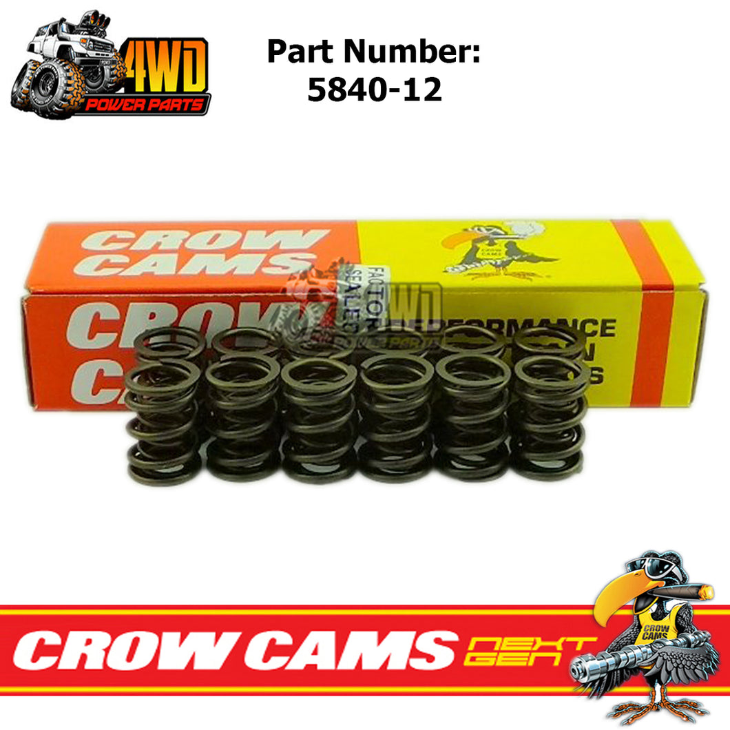 Crow Cams Nissan RB30 6 Cyl Performance Double Valve Springs 5840-12