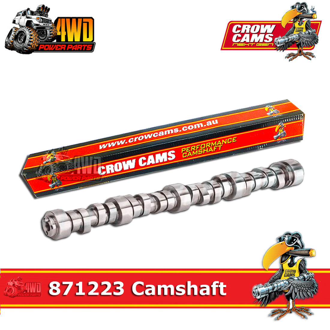 Crow Cams Holden V8 LS1 LS7 L98 3 Bolt Tough Street Camshaft 229/235 ...