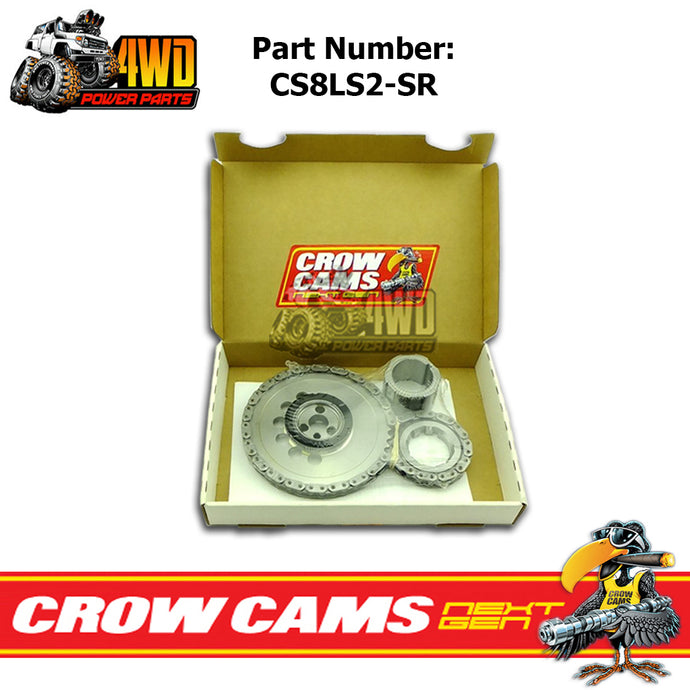 Crow Cams Timing Set Holden Chev V8 LS2 6.0L Single Row IWIS Chain CS8LS2-SR