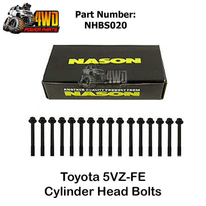 Cylinder Head Bolts for Toyota 5VZ-FE Hilux Prado Landcruiser V6 Engine NHBS020