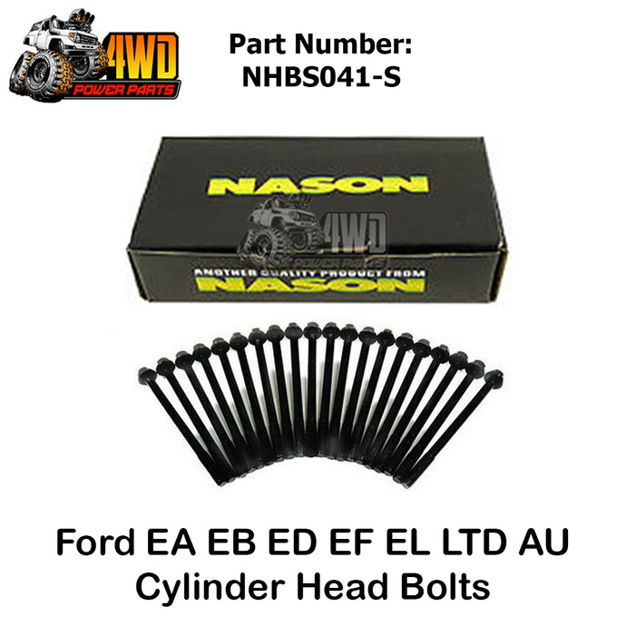 Cylinder Head Bolts for Ford 3.9L 4.0L EA EB ED EF EL LTD AU Tickford NHBS041-S