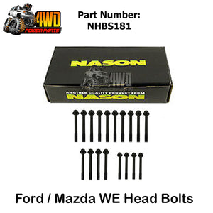 Ford / Mazda WL-C WE Cylinder Head Bolts Set x18 Ranger PJ PK B250 B3000 NHBS181