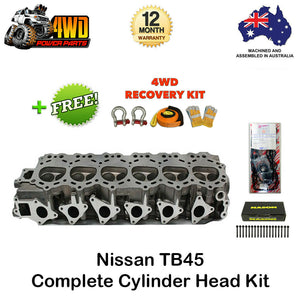 Nissan Patrol GU Y61 TB45 Cylinder Head Kit with VRS Gasket, Bolts, Recovery Kit