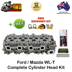 Ford Courier Mazda B2500 WL-T Cylinder Head Kit 4 Cyl 12V VRS Bolts Recovery Kit