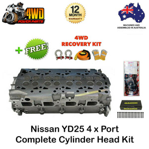 Nissan Navara D40 D22 Pathfinder YD25 4 Port Cylinder Head Kit VRS Gasket Bolts