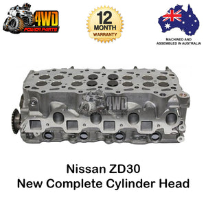 Nissan Navara D22 Patrol GU Y61 ZD30 New Complete Cylinder Head 4 Cyl 16V DOHC