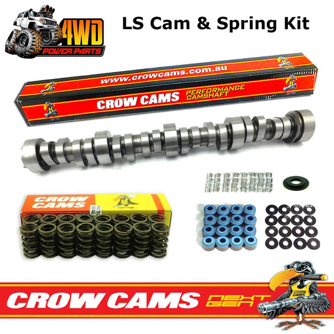 Crow Cams Holden LS1 LS2 LS6 3 Bolt Camshaft & Spring Kit GEN3 1999-On 216/222@.50