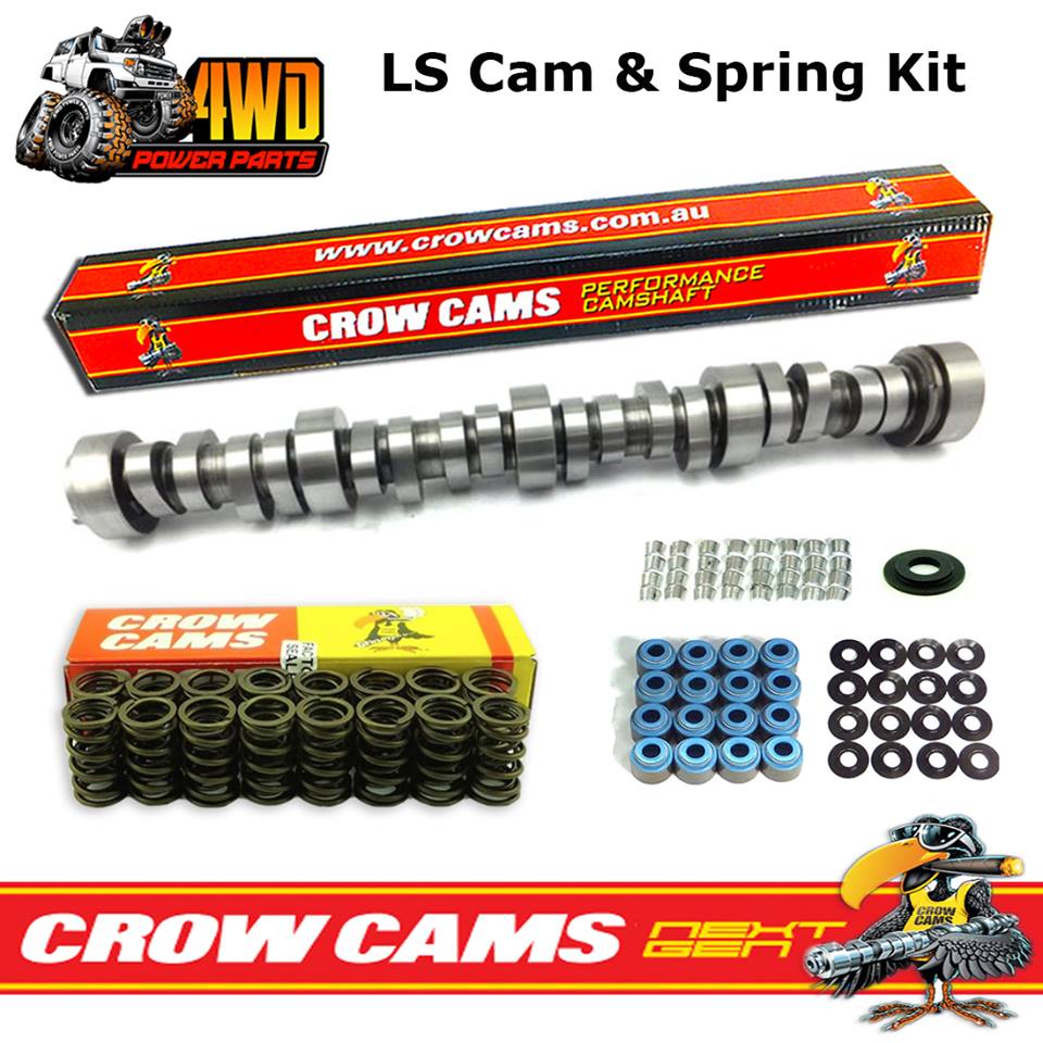 Crow Cams Holden LS1 LS2 LS6 3 Bolt Camshaft & Spring Kit GEN3 1999-On 226/234@.50