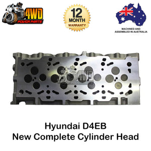 Hyundai D4EB 4 Cyl 16v Diesel Santa FE Complete Cylinder Head