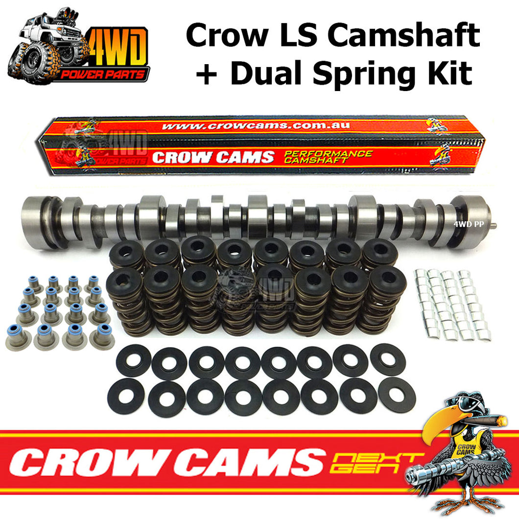 Crow Cams Holden LS1 LS2 LS6 3 Bolt Camshaft & Spring Kit GEN3 1999-On 229/235@.50