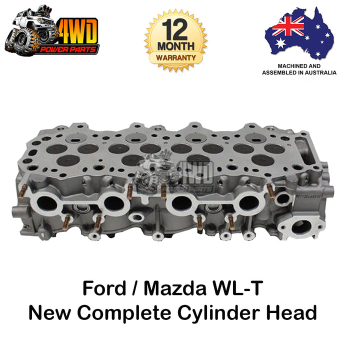 Ford Courier Mazda B2500 WL-T Complete Cylinder Head 4 Cyl 12V Assembled 1996-06